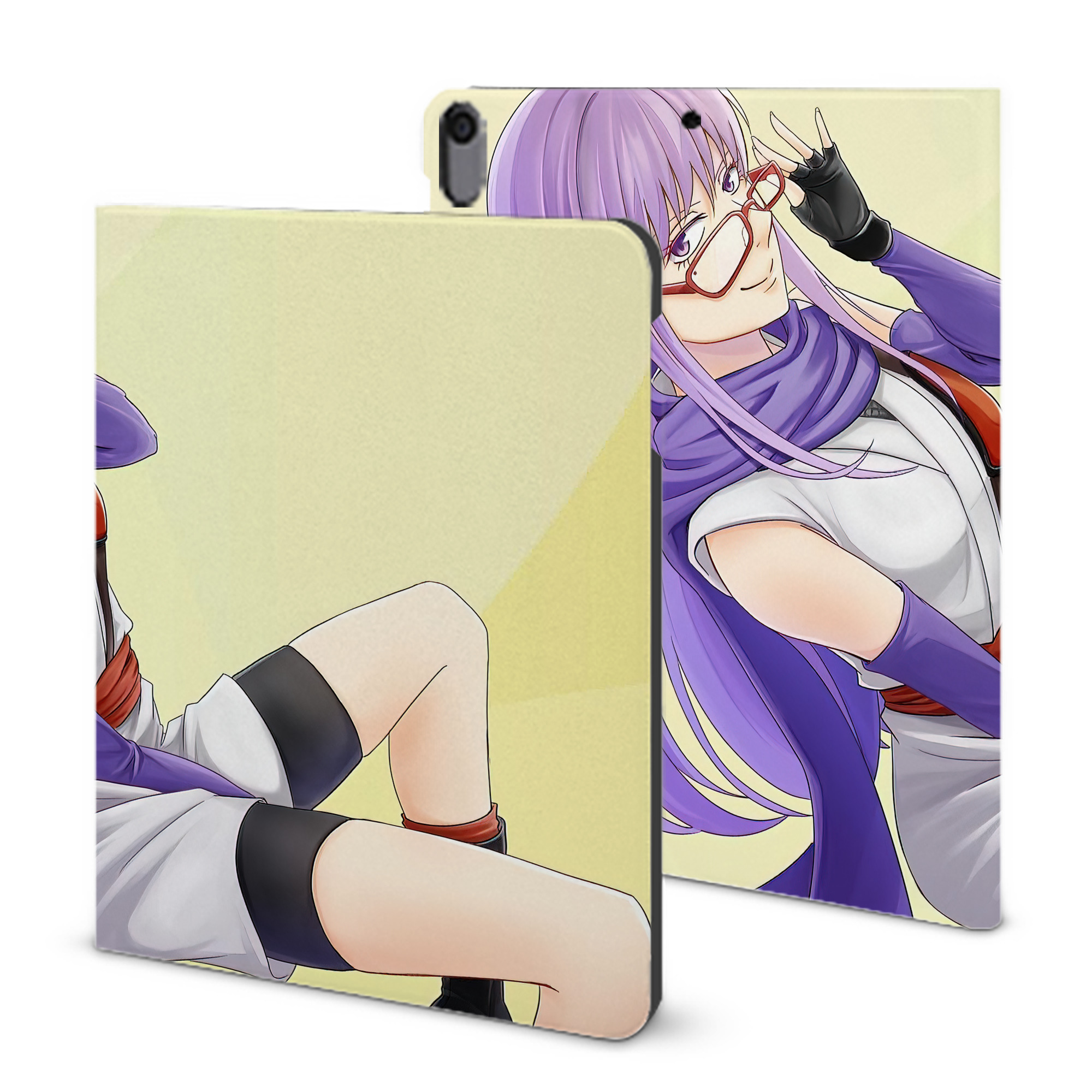 ぎんたま 坂田銀時（さかたぎんとき） 神楽 志村新八（しむら しんぱち） GINTAMA Sakata Gintoki Kagura Shimura Shinpachi IPad ケース ブック型 PUレザー TPU 耐衝撃 軽量 薄型 ペン収納なし 全面保護 IPad 各モデル対応